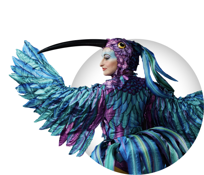 Work by Cirque du Soleil