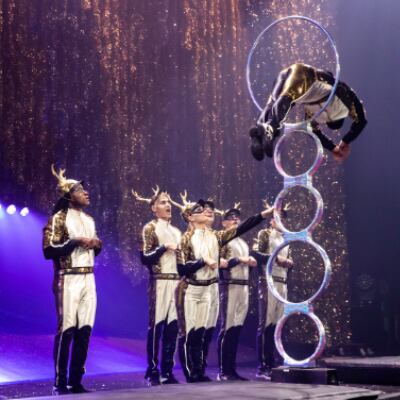 Hoop Diving  - 'Twas the Night Before by Cirque du Soleil